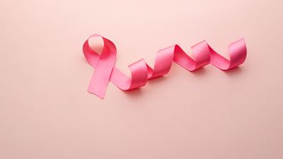 Pinke Solidaritätsschleife der Krebsliga Schweiz